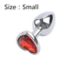 Heart Shaped Stainless Steele Trainer Plug