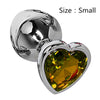 Heart Shaped Stainless Steele Trainer Plug