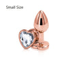 Rainbow Rose Gold Stainless Steele Crystal Jewelry Plug