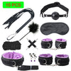 Leather Bondage Play Kit - variety