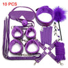 Leather Bondage Play Kit - variety