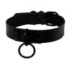 Oversized Gothic Leather Collar and Leash