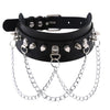 Sexy Punk Leather Choker Collar-Multiple Styles