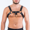 Leather Chest Harness Men Adjustable Body Bondage Cage Harness