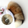 Exotic Detachable Real Fox Tail Metal Plug - Small, Medium, Large - Variety of Styles