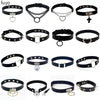 Choker collars with various designs