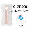 Soft Jelly Big Female Realistic Fake Phallus Massage Plug Intimate Fun for Woman Men