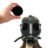 Ftshist Half-Face Silica Gel Gas Mask Fetish Latex Breathing Bag Rubber Tube Accessory SM Conquer Choking Headgear Cosplay Wear