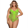Comeonlover Underwire Overalls For Women Lace Bodysuit Transparent Body Suit Sexy Teddies Lingerie Plus Size Jumpsuit RI80536
