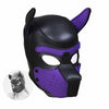 Latex Puppy Play Mask