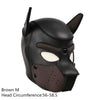 Latex Puppy Play Mask