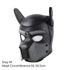 Latex Puppy Play Mask