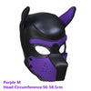 Latex Puppy Play Mask