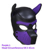 Latex Puppy Play Mask