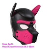 Latex Puppy Play Mask