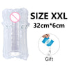 Huge Realistic Suction Cup Big Jelly Plug for Lesbian Woman in XS, S, M, L, XL, XXL and Various Colors: transparent, purple, black, flesh