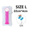 Huge Realistic Suction Cup Big Jelly Plug for Lesbian Woman in XS, S, M, L, XL, XXL and Various Colors: transparent, purple, black, flesh