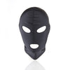 Bondage Restraints Mask Mouth Eye Open Head Harness Elasticity Blindfold