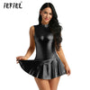 Dress Lingerie Wetlook Latex Dress