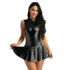 Dress Lingerie Wetlook Latex Dress