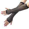 Lingerie For Women Hollow Out Mesh Sexy Long Gloves Bondage Pole Dance Costumes Queen Bride Sexy Costumes